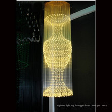 LED Bottle Shape Fiber Optical Light for Hotel Project Lighting